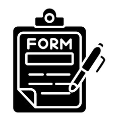 Application Form Icon