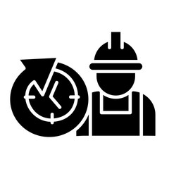 Temp Worker Icon