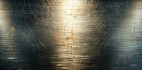 Industrial Elegance. Brushed steel texture high detailed plain background