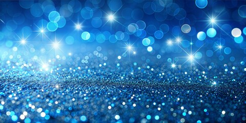 Blue sparkle glitter abstract background. Abstract blue sparkle glitter background.
