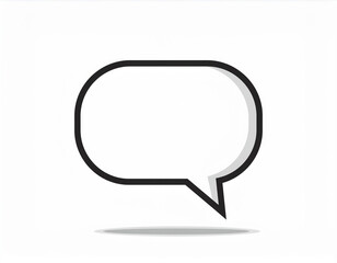 Naklejka premium 吹き出しのイラスト,Generative AI AI画像