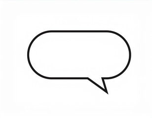 Naklejka premium 吹き出しのイラスト,Generative AI AI画像