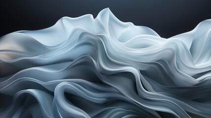 Fototapeta premium An abstract 3D background with a minimalist Japanese origami theme, featuring clean lines and simple shapes in monochromatic tones for a modern, elegant look