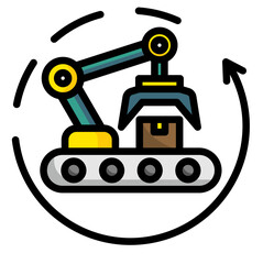 Pull Production Icon