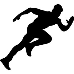 Running Silhouette