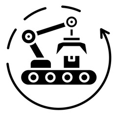Pull Production Icon