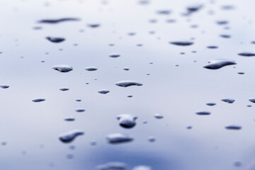 abstraction, drops on the surface, splashes of moisture, background screensaver, mind games