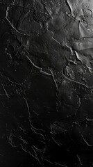 Dark Elegance. Minimalist black textured background concept