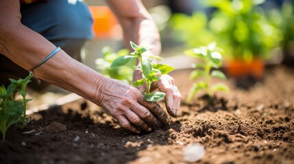 fresh organic vegetable cultivation house yard.
