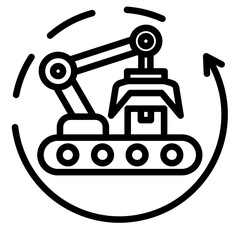 Pull Production Icon