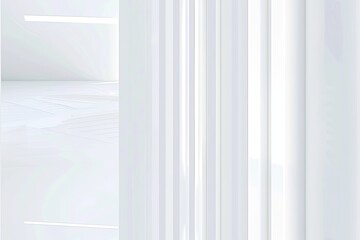 White Minimalist Abstract Background created with Generative AI