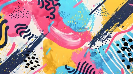 Obraz premium background with splashes