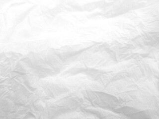 abstract crumpled white tissue photo background