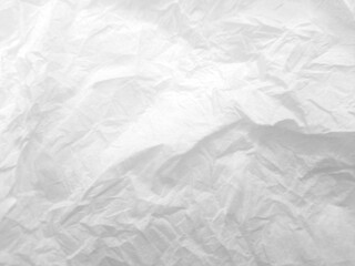 abstract crumpled white tissue photo background