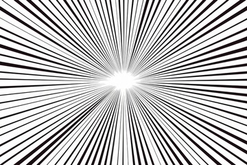 Obraz premium Radiating lines creating a mesmerizing sunburst pattern