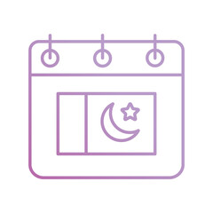 independence day icon with white background vector stock illustration