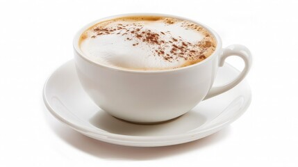 A Cup of Cappuccino with Cinnamon