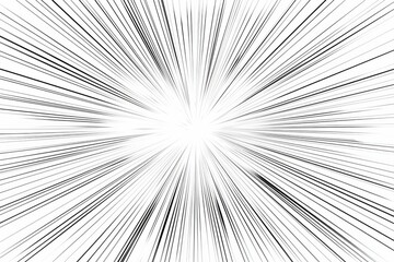 Obraz premium Radiating sunburst abstract lines creating a mesmerizing visual spectacle