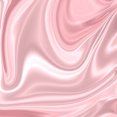 Obraz premium Pink Rose Abstract Iridescent Holographic Silk Background 