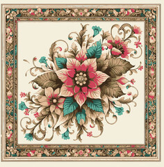 Beautiful Floral Design Artwork
