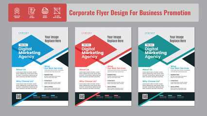 Creative Corporate Flyer Layout