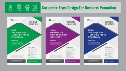 Creative Corporate Flyer Layout