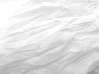 abstract crumpled white tissue photo background