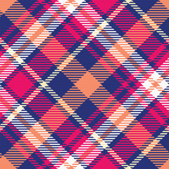 Plaid Pattern Seamless. Scottish Plaid, Template for Design Ornament. Seamless Fabric Texture.