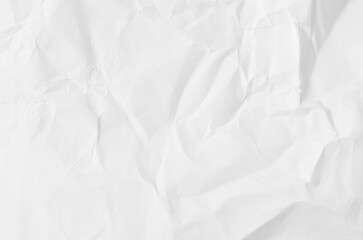 white crumpled paper