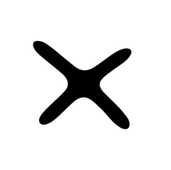 Obraz premium X icon