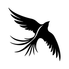 Obraz premium Bird Silhouette 