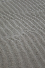 Patterns in beach sand for backgrounds