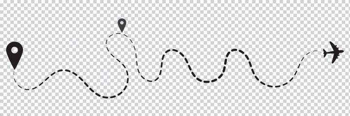 Route icon. Route symbol design from Travel collection.