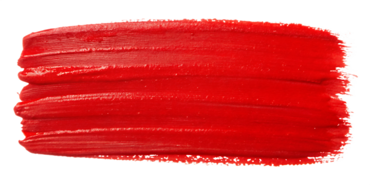 Red brush paint texture design white  backgroun.AI GENERATED