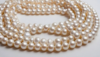 Obraz premium Pearl Necklace Closeup