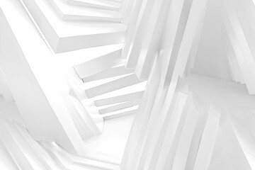 Obraz premium White Minimalist Abstract Background created with Generative AI