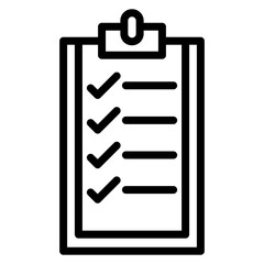 Task List icon vector image. Can be used for Freelancer.