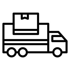 Logistics icon vector image. Can be used for Professional Services.