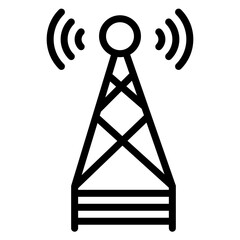 Telecommunications icon vector image. Can be used for Professional Services.