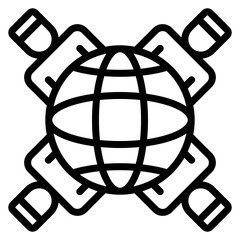 Diversity icon vector image. Can be used for Social Justice.