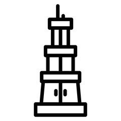 Heritage Site icon vector image. Can be used for Inheritance.