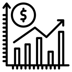 Forecast icon vector image. Can be used for Market Research.
