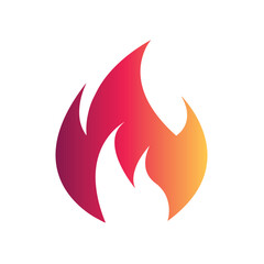 fire flame icons set isolated on white background. Render sprite of fire emoji, energy and power concept. Red Flame Symbol Fire flame.