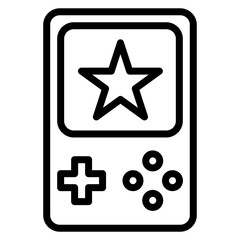 Retro Gamer icon vector image. Can be used for Urban Tribes.