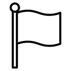 Marathon Flag icon vector image. Can be used for Marathon.