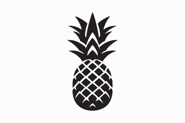 Obraz premium Pineapple Vector Illustration