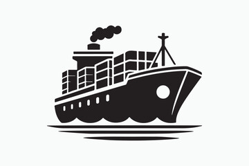 Obraz premium Ship Vector Art & Illustration