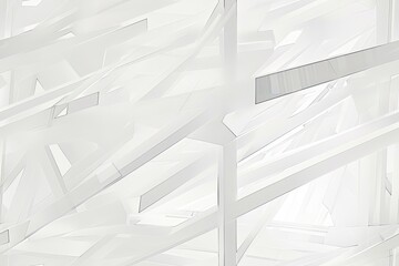 White Minimalist Abstract Background created with Generative AI