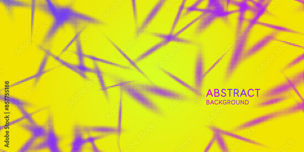 Poster abstract background with dynamic lines. vector illustration in flat minimalistic style