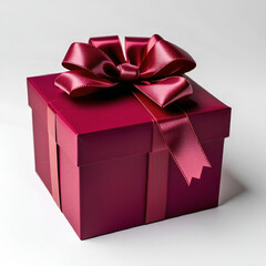 red gift box Generative AI